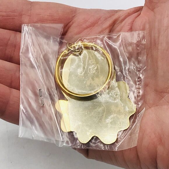 Stocking Stufffer Lot of 5 Pierrot Clown Keychain Charm Metal 3 Inches NEW! - Picture 2 of 4